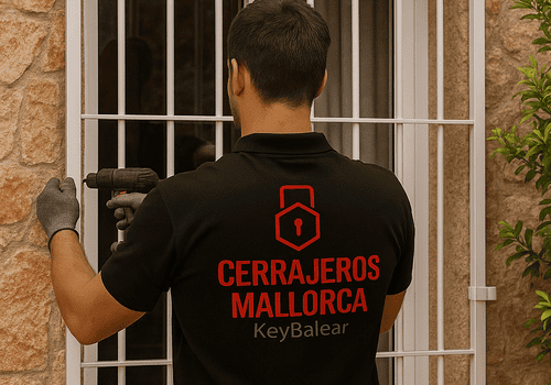cerrajeros Mallorca KeyBalear instalación de rejas de seguridad